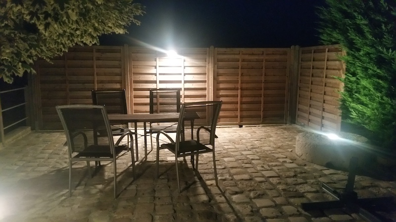 Terrasse de nuit