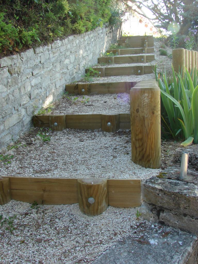 Escalier de jardin